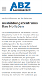 Mobile Screenshot of bauausbildung-holleben.de